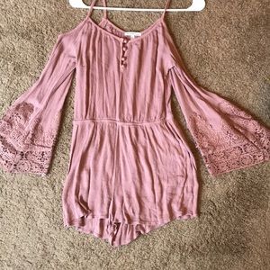 Charlotte Russe Rose Romper